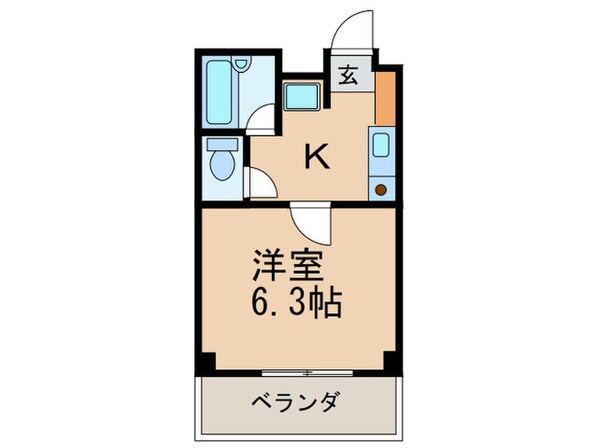 本陣通ビルの物件間取画像